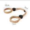 Adjustable Rope Handcuffs Fetish Hand Shackles Bdsm Binding Toys Sex Sm Restraints Exotic Sexy Bondage Slave Cuffs Adult Game
